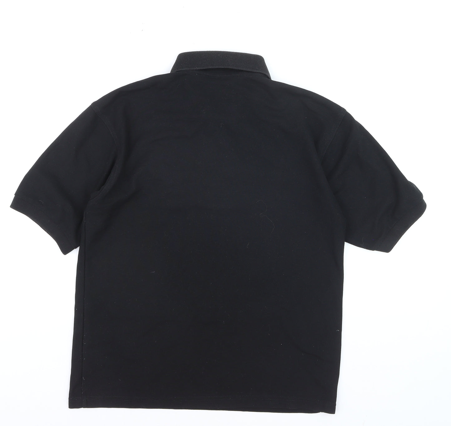 Pinders Schoolwear Boys Black Short Sleeve Polo Shirt Size Small