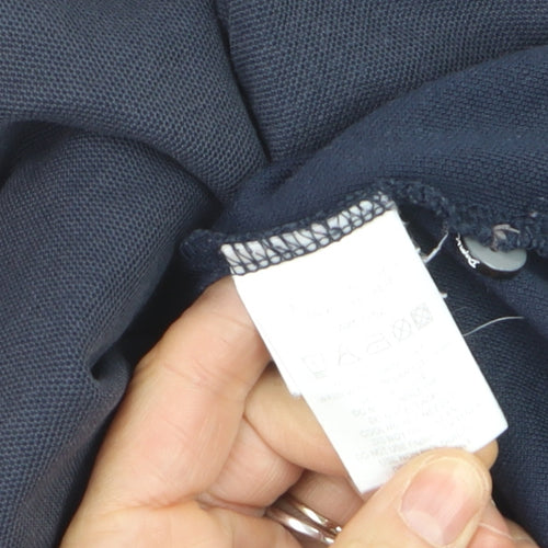 Dwyers & Co Men's Blue Collared Cotton Polo Shirt Size L