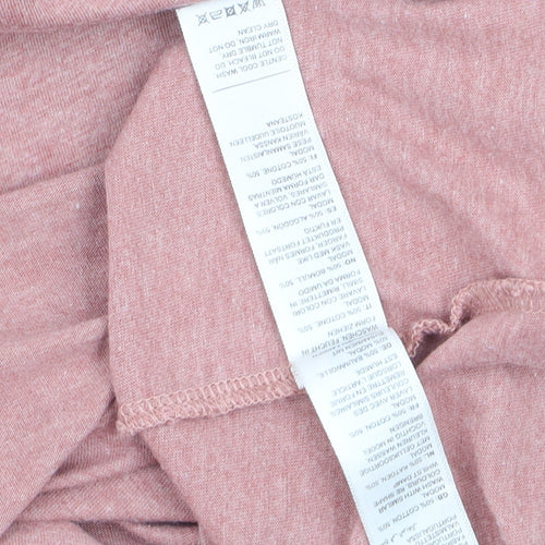 FatFace Women’s Pink 3/4 Sleeve Basic Scoop Neck T-Shirt Size 18