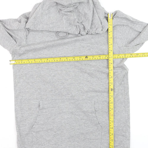Kate Morgan Womens Grey Pullover Hoodie UK 8-10 Cotton Blend