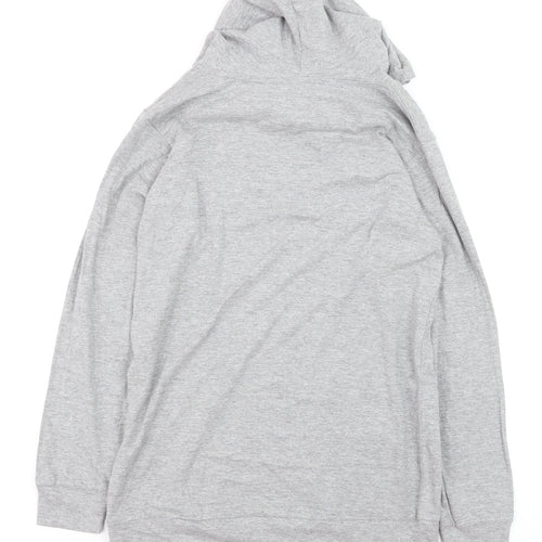 Kate Morgan Womens Grey Pullover Hoodie UK 8-10 Cotton Blend