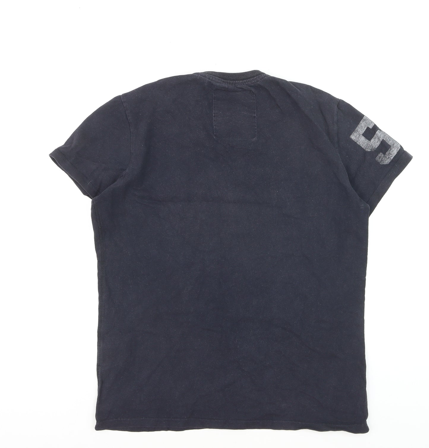 Superdry Men's Black XL Athletic Graphic Cotton T-Shirt