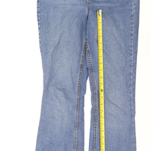 New Look Women’s Blue Bootcut Quinn Jeans Size 10