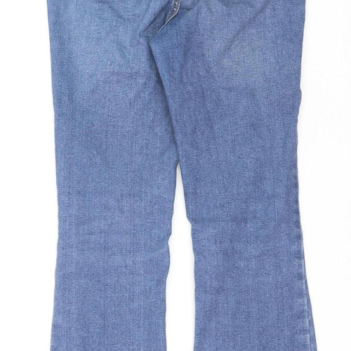 New Look Women’s Blue Bootcut Quinn Jeans Size 10