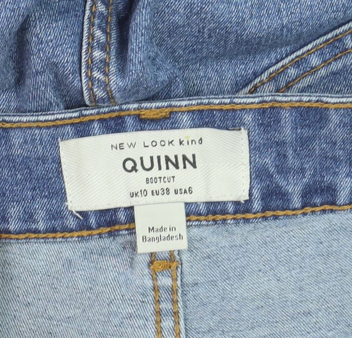 New Look Women’s Blue Bootcut Quinn Jeans Size 10