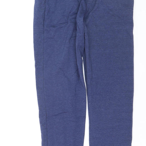 Dunnes Men's Blue XS Jogger Sweatpants Elastic Waist Fleece Lined