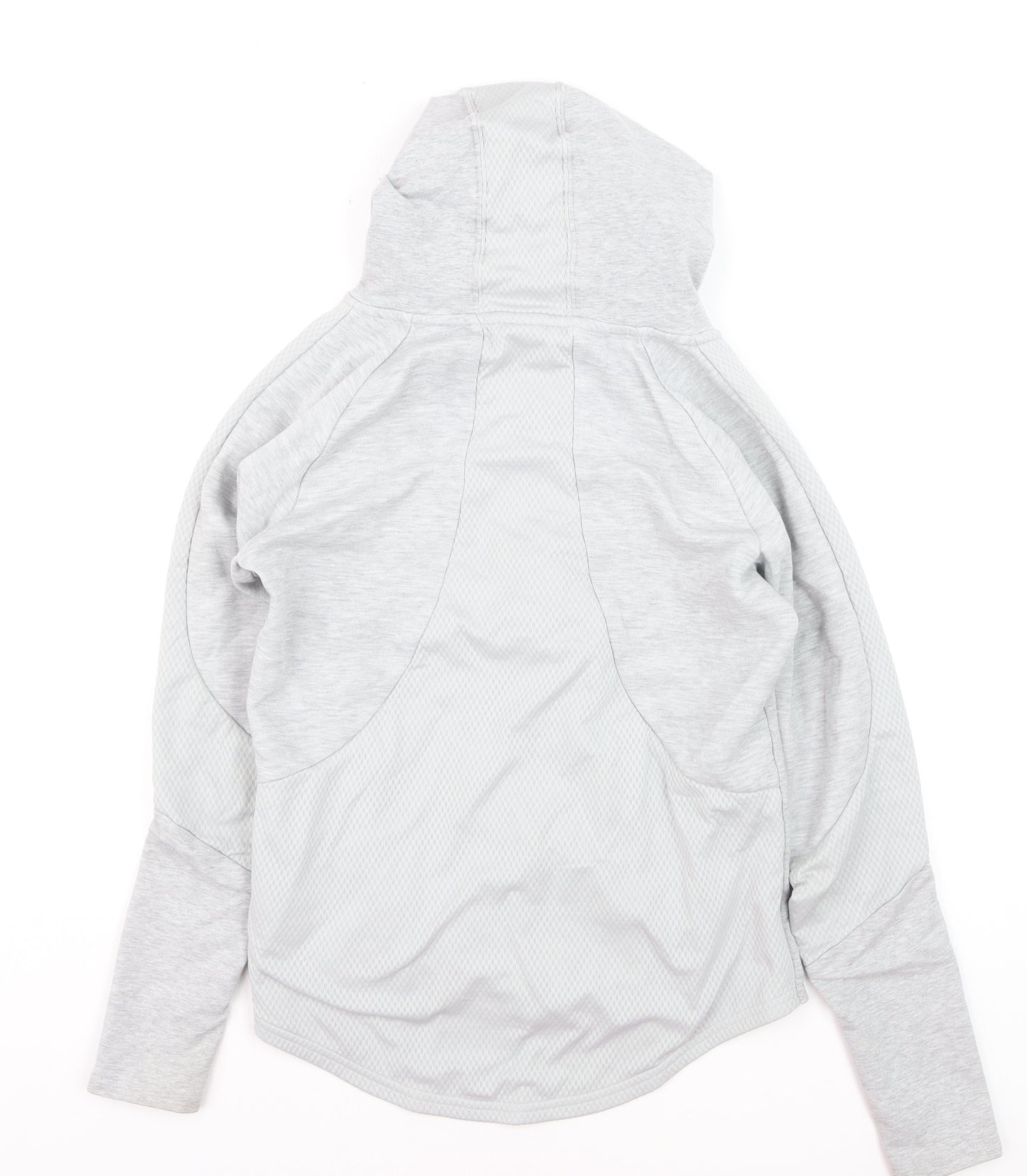 Puma Men's Grey XS Slim Fit Hooded Track Jacket