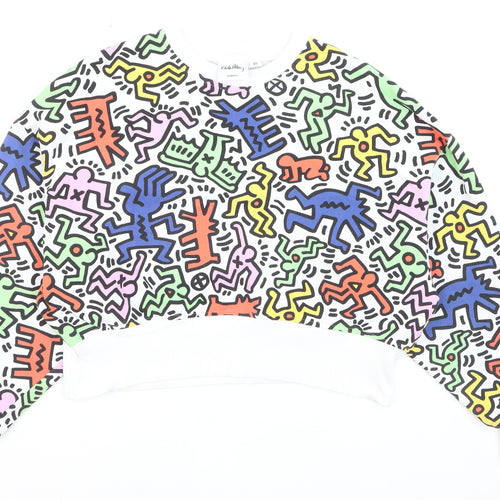 Primark x Keith Haring Women's Multicoloured XS Pullover Sweatshirt
