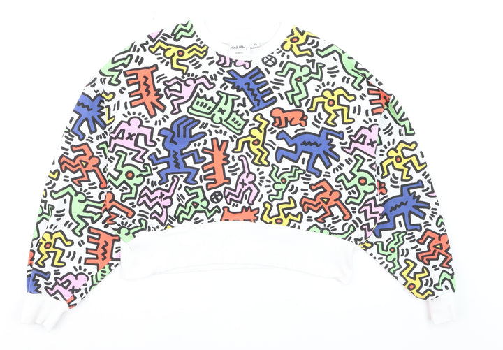 Primark x Keith Haring Women's Multicoloured XS Pullover Sweatshirt