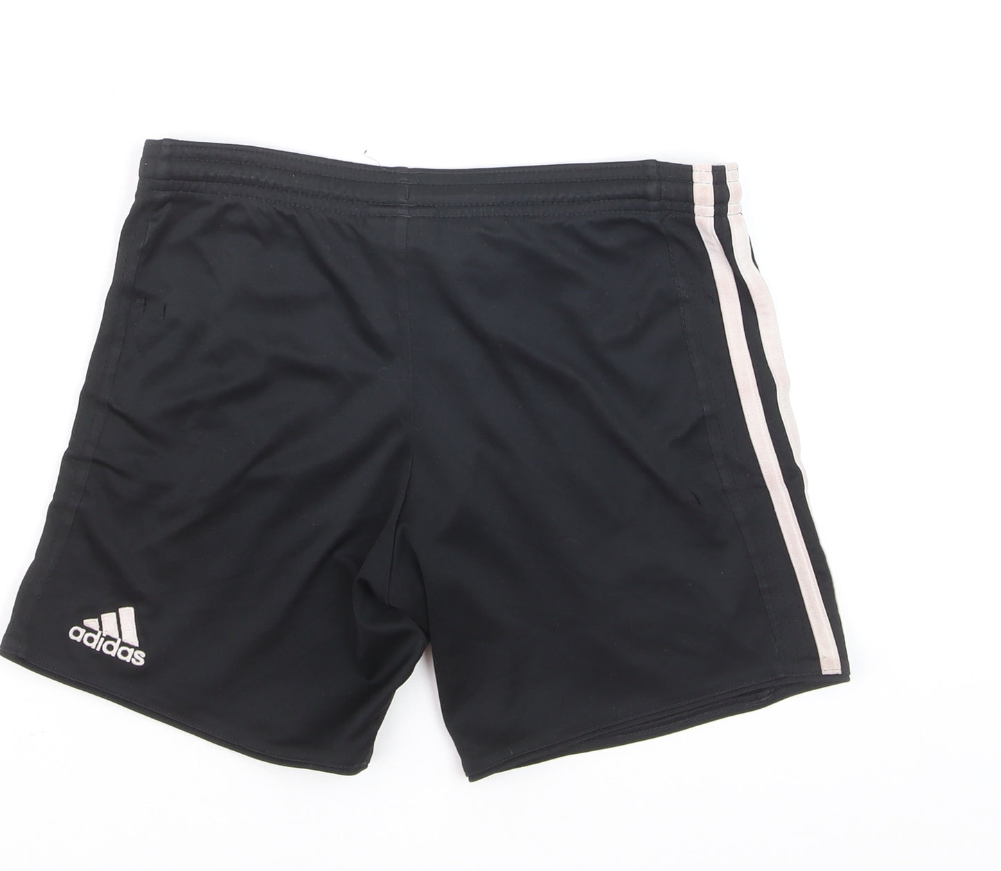 Adidas Boys Black Manchester United Football Shorts 7-8 Years