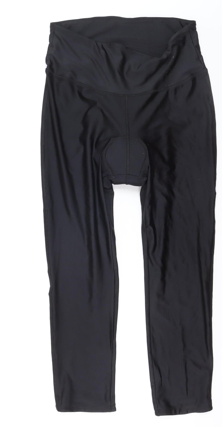 Ridge Womens Black Padded Cycling Leggings Size 16