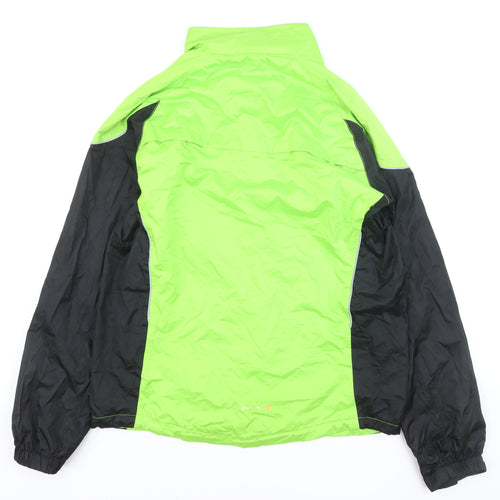 Muddyfox Men's Green Black L Windbreaker Cycling Jacket