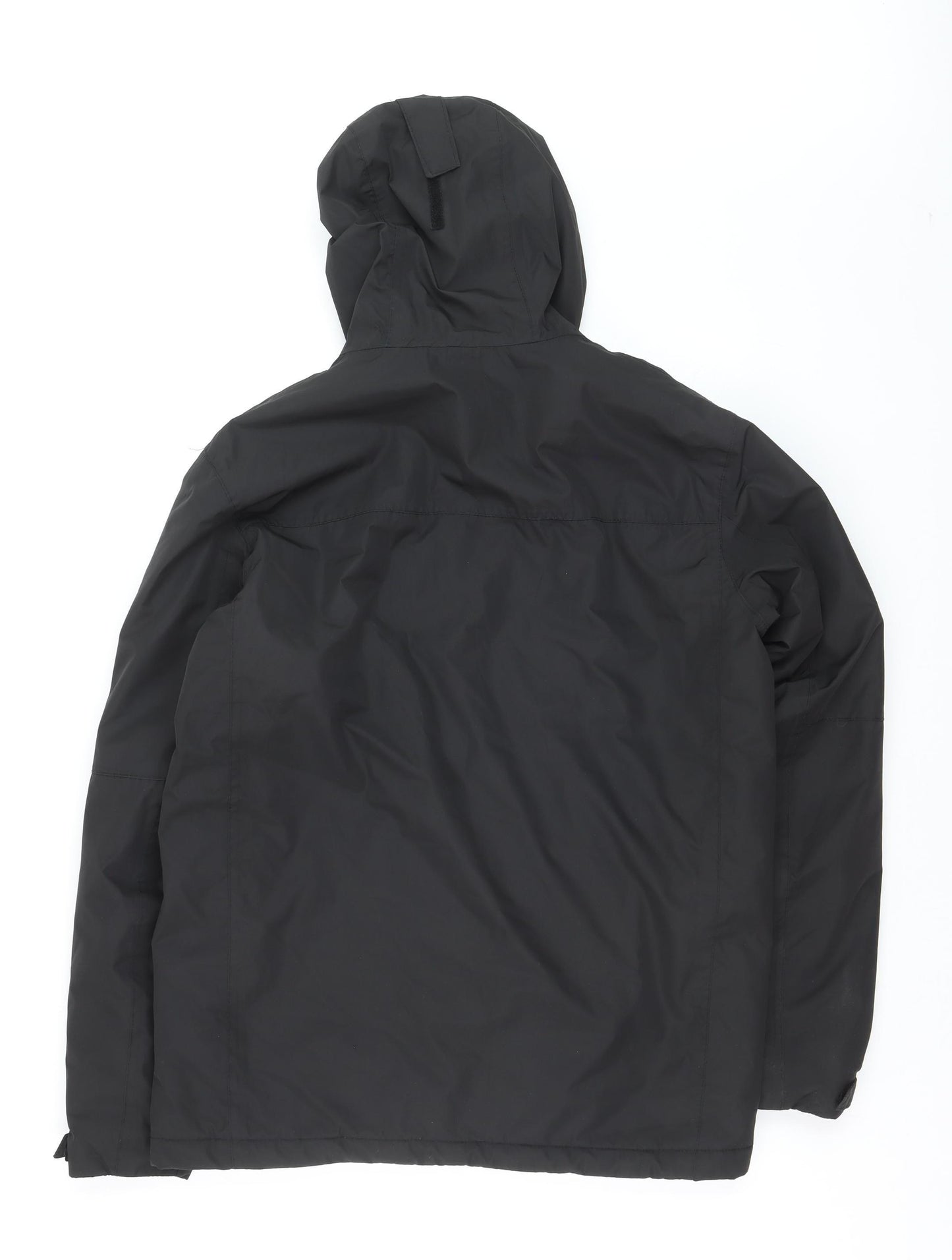 Regatta Men’s Black Waterproof Hooded Parka Jacket Size S Outdoor Hiking
