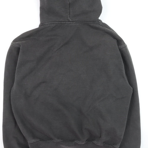 Broken Planet Men's Grey Pullover Hoodie Medium Fleece Logo Streetwear