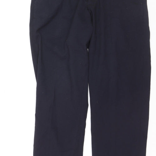 Dunnes Stores Men's Navy Blue Regular Fit Dress Pants 32W 31L