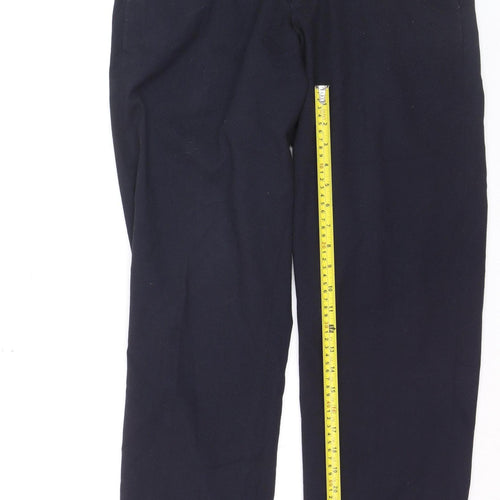 Dunnes Stores Men's Navy Blue Regular Fit Dress Pants 32W 31L