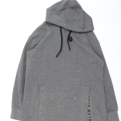 Helen Steele x Dunnes Stores Womens Grey Hooded Pullover Hoodie Size M