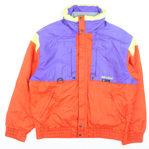 Nevica Mens Multicoloured 44 Ski Jacket Winter Insulated Nylon
