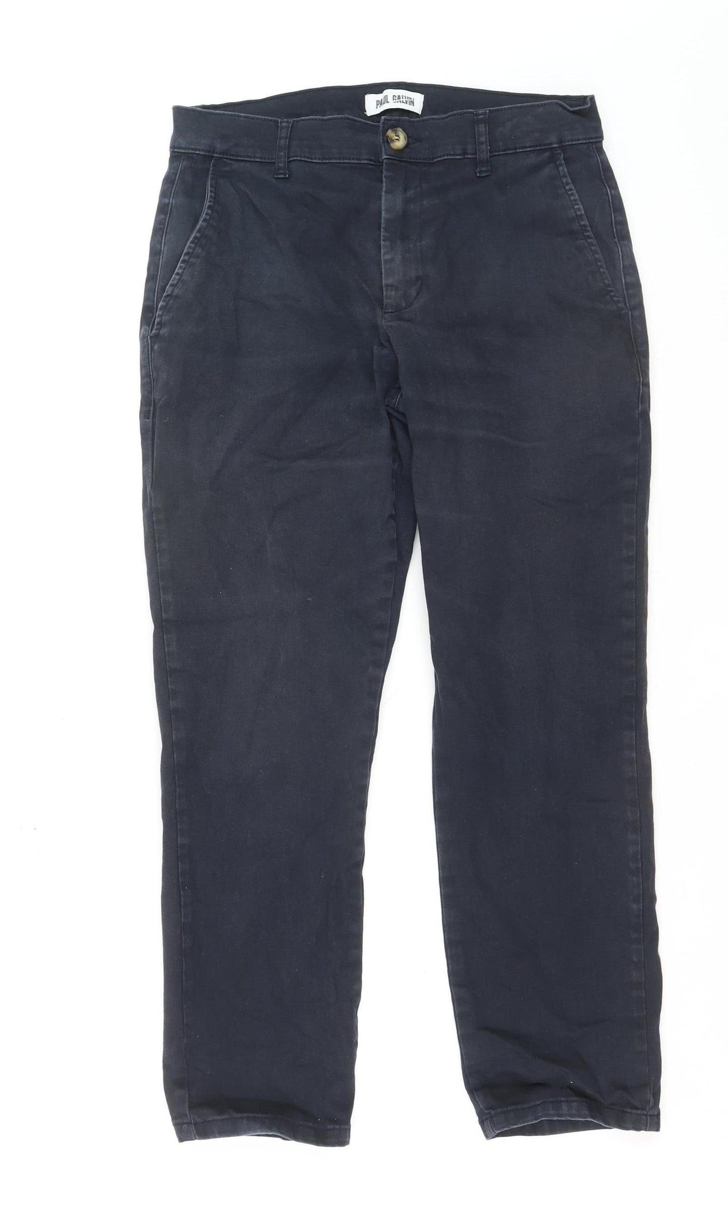 Paul Galvin Men’s Blue Regular Fit Straight Leg Jeans Size 32W 30L