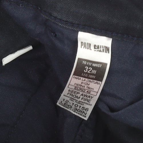 Paul Galvin Men’s Blue Regular Fit Straight Leg Jeans Size 32W 30L