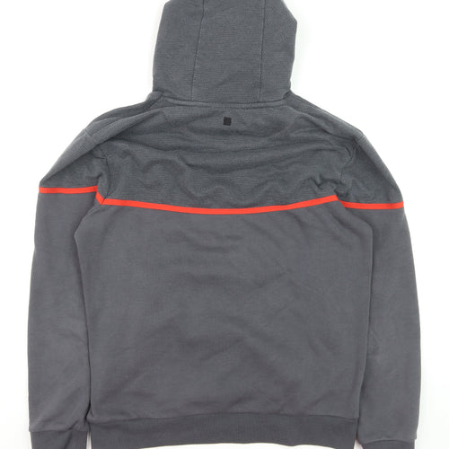 Mountain Warehouse Men’s Grey Pullover Hoodie Medium Outdoor Quick Dry
