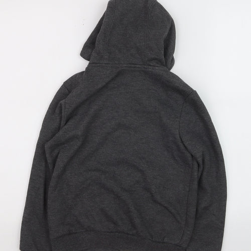 Slazenger Boys Grey Full Zip Fleece Hoodie 9-10 Years