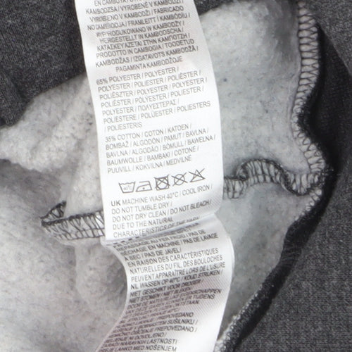 Slazenger Boys Grey Full Zip Fleece Hoodie 9-10 Years
