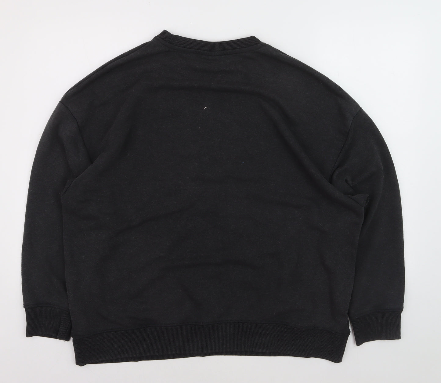 Primark Women Black Barbie Graphic Cotton Sweatshirt Size 12/14