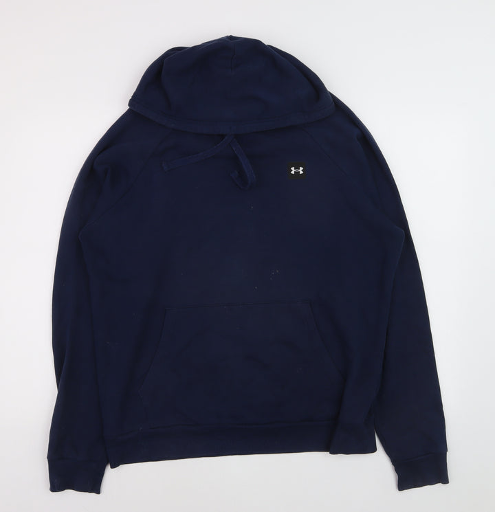 Under Armour Men's Blue Pullover Hoodie Size M Sports Fleece
