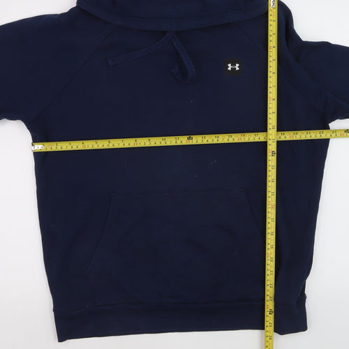 Under Armour Men's Blue Pullover Hoodie Size M Sports Fleece