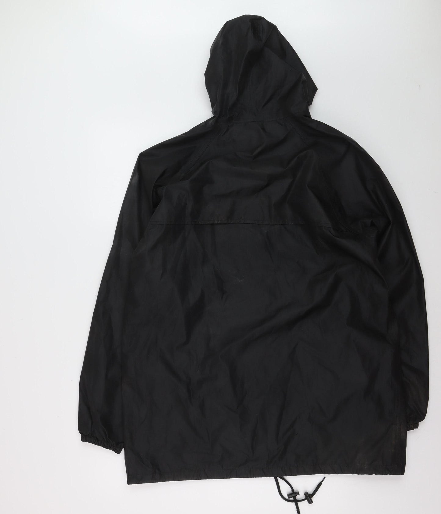 Regatta Men’s Black Waterproof Hooded Rain Jacket M 40in Outdoor