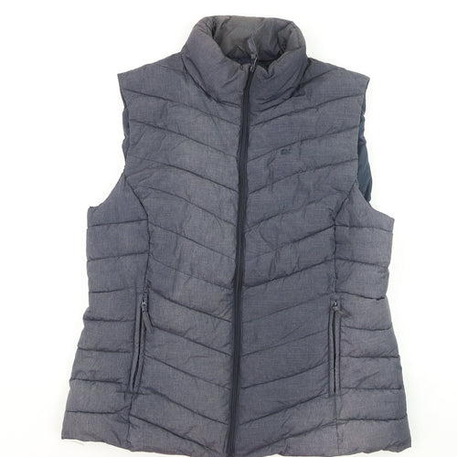 Mountain Warehouse Womens Grey Size 16 Padded Puffer Waistcoat