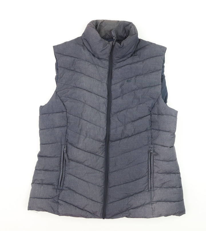 Mountain Warehouse Womens Grey Size 16 Padded Puffer Waistcoat
