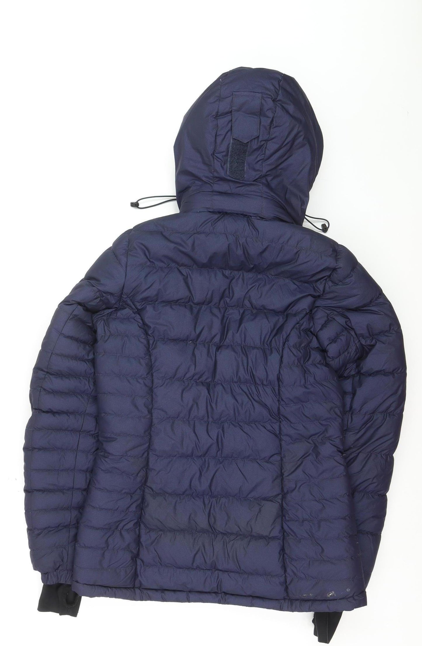 Bergans of Norway Womens Blue XS Puffer Jacket Hooded Down Winter Coat
