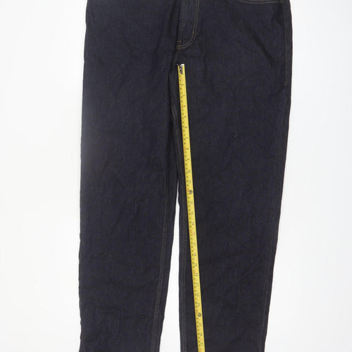 Denim Co Men's Blue Straight Fit Jeans W34 L32 Cotton Blend