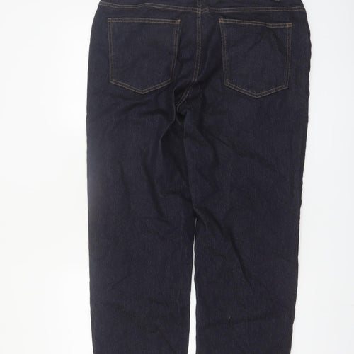 Denim Co Men's Blue Straight Fit Jeans W34 L32 Cotton Blend