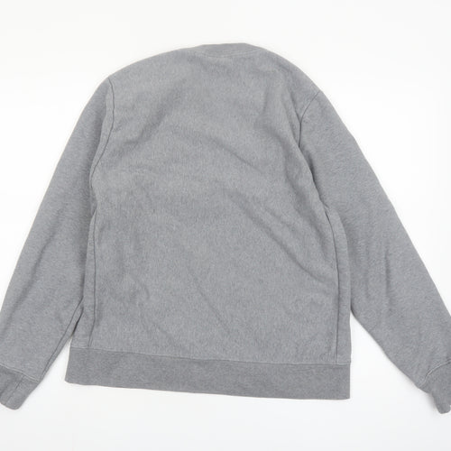 Paul Smith Men's Grey XL Crew Neck Cotton Sweatshirt