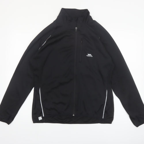 Trespass Mens Black XXL Softshell Windbreaker Jacket