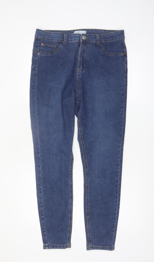Primark Women Blue Size 18 Skinny Stretch Denim Jeans