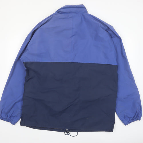 Regatta Men’s Blue XL Waterproof Windproof Hooded Rain Jacket