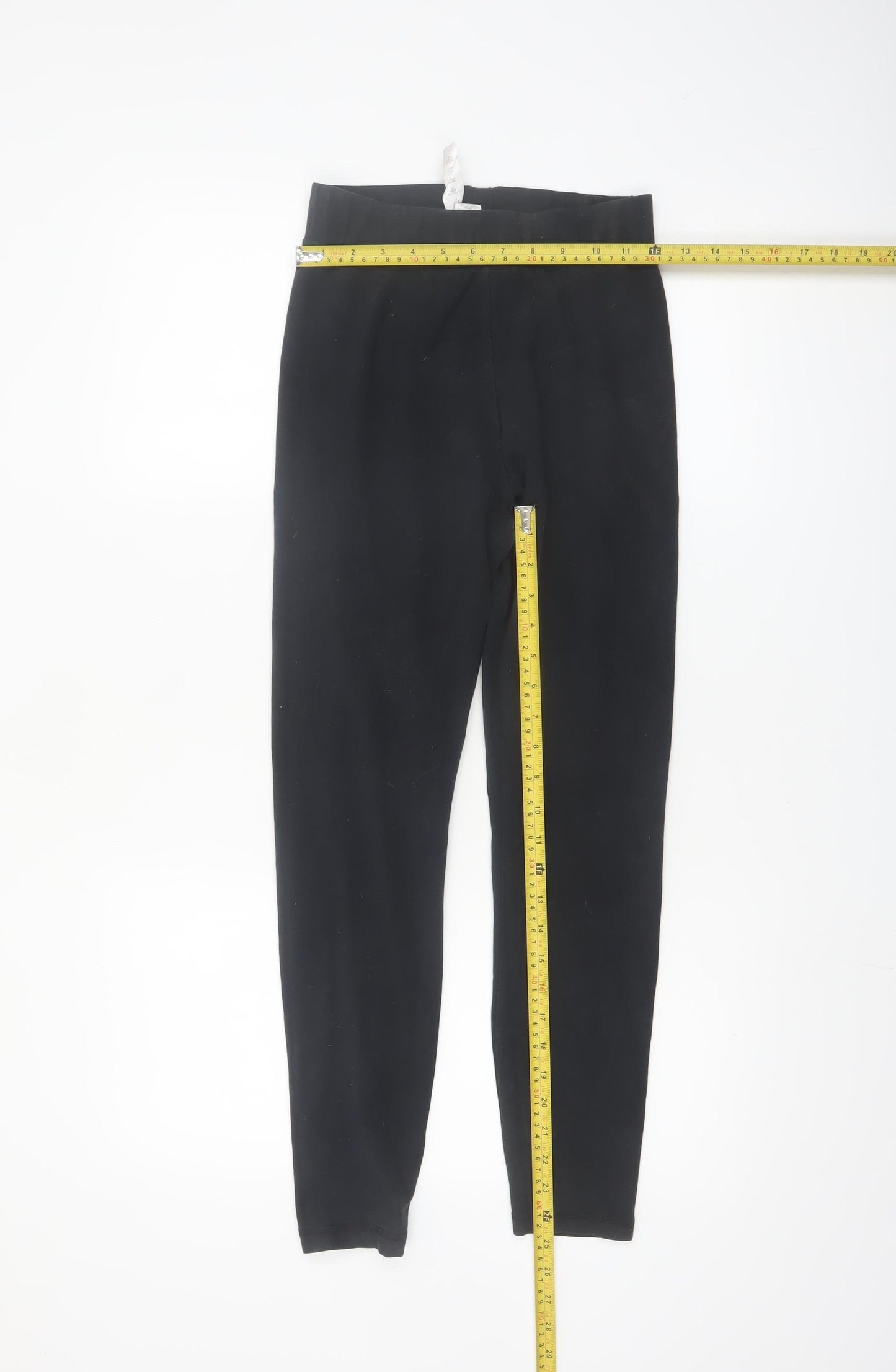 New Balance Womens Black Leggings Medium Cotton Stretch Gymwear