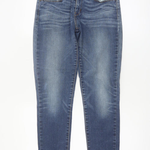 Levi's Women's Blue Skinny Jeans Size 27 Demi Curve Mid Rise