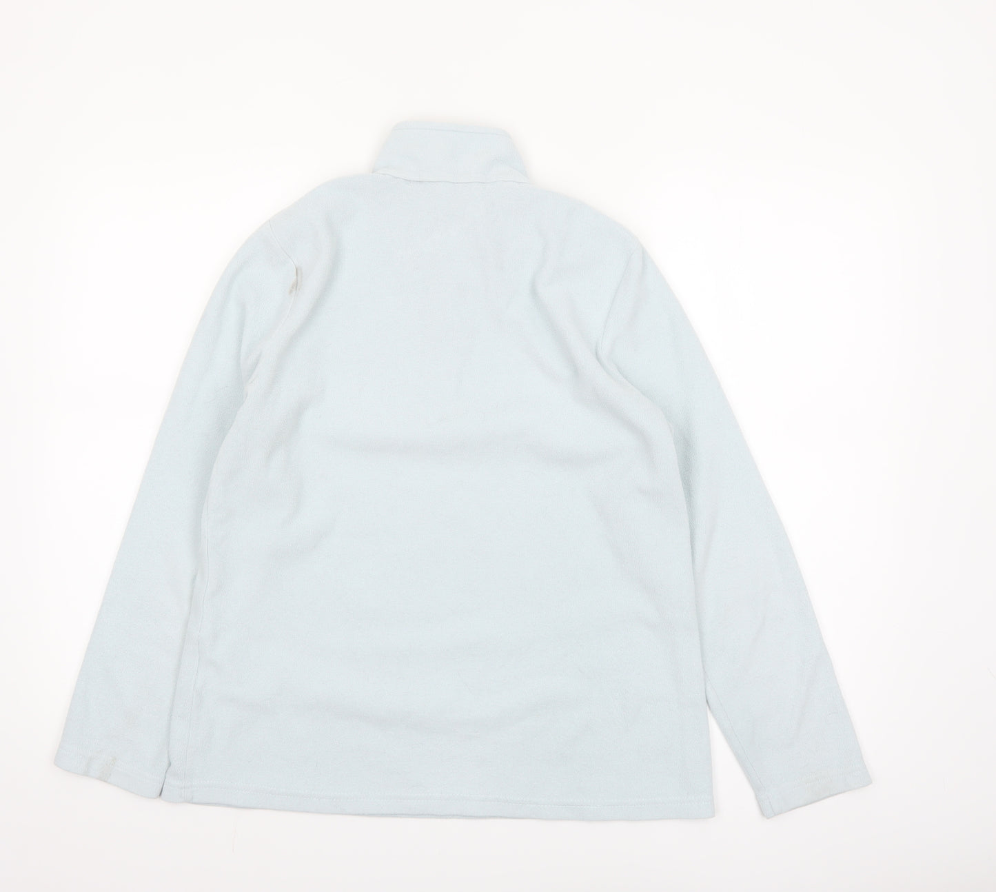 Regatta Women's Blue 1/4 Zip Fleece Sweatshirt UK 14