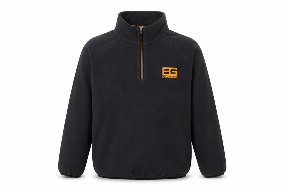 Craghoppers Boys Black Fleece 1/2 Zip Sweatshirt Age 11-12 Outdoor Warm Top