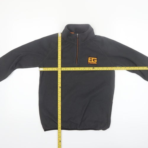 Craghoppers Boys Black Fleece 1/2 Zip Sweatshirt Age 11-12 Outdoor Warm Top