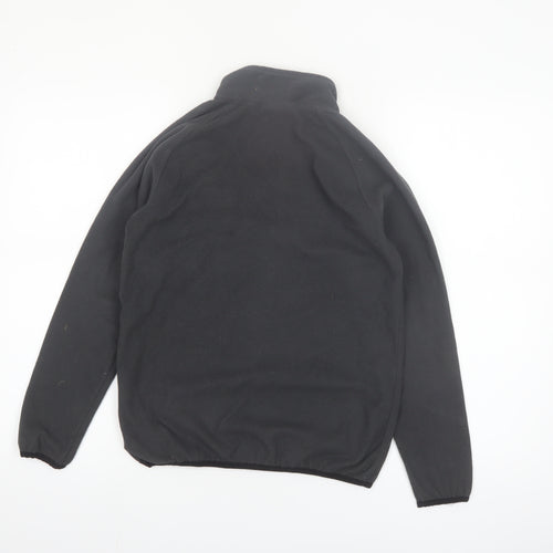 Craghoppers Boys Black Fleece 1/2 Zip Sweatshirt Age 11-12 Outdoor Warm Top