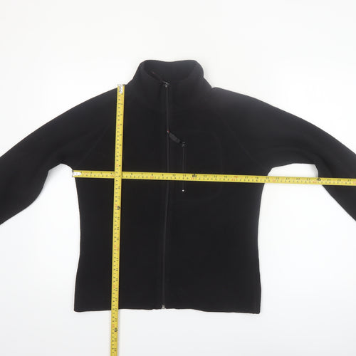 L.O.G.G. Women’s Black Fleece Jacket Size S Full Zip Casual