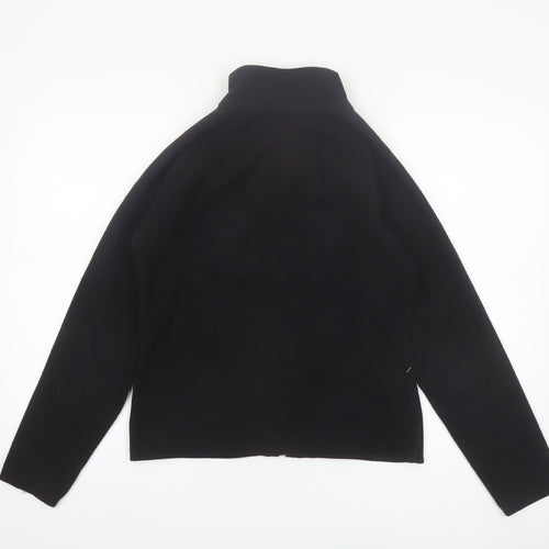 L.O.G.G. Women’s Black Fleece Jacket Size S Full Zip Casual