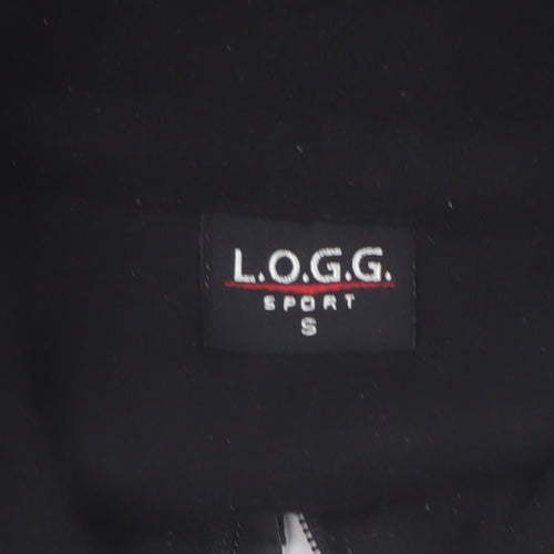L.O.G.G. Women’s Black Fleece Jacket Size S Full Zip Casual