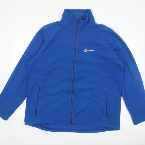 Berghaus Men's Blue 2XL Fleece Full Zip Outdoor Jacket